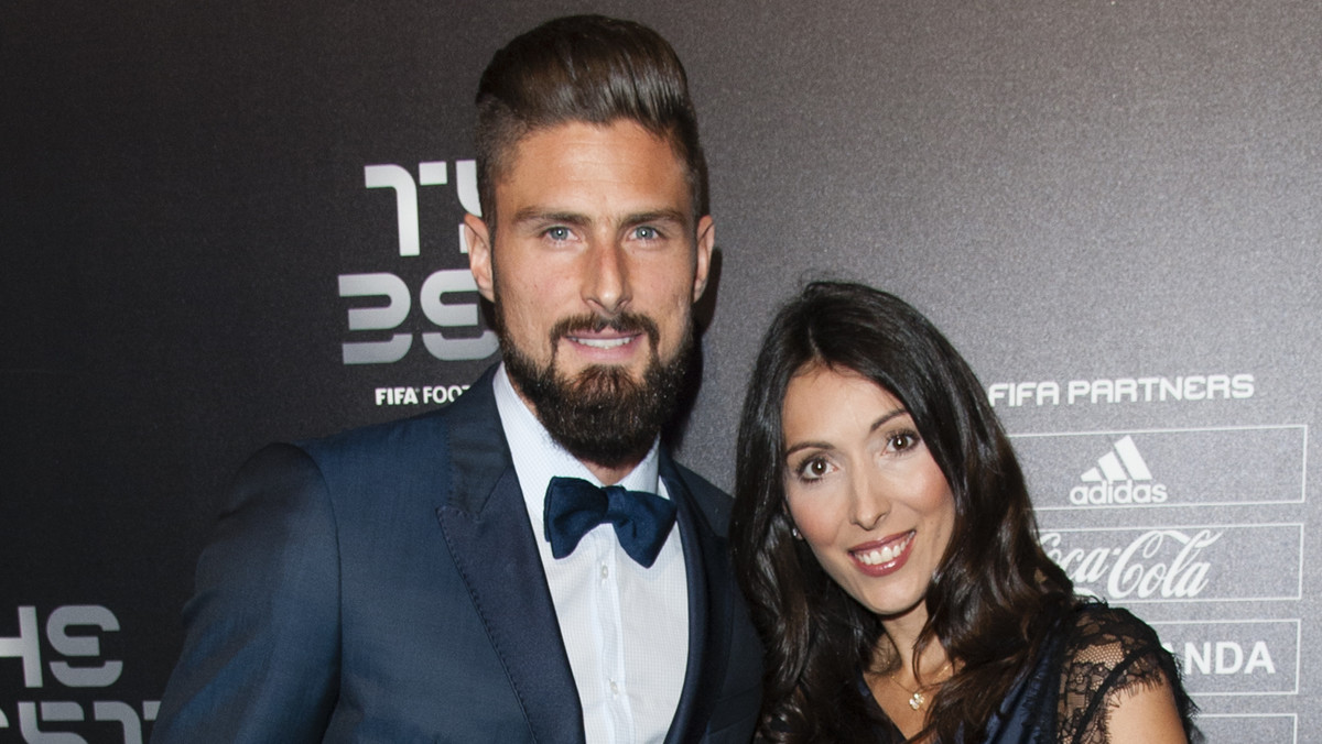 Olivier Giroud z zona Jennifer