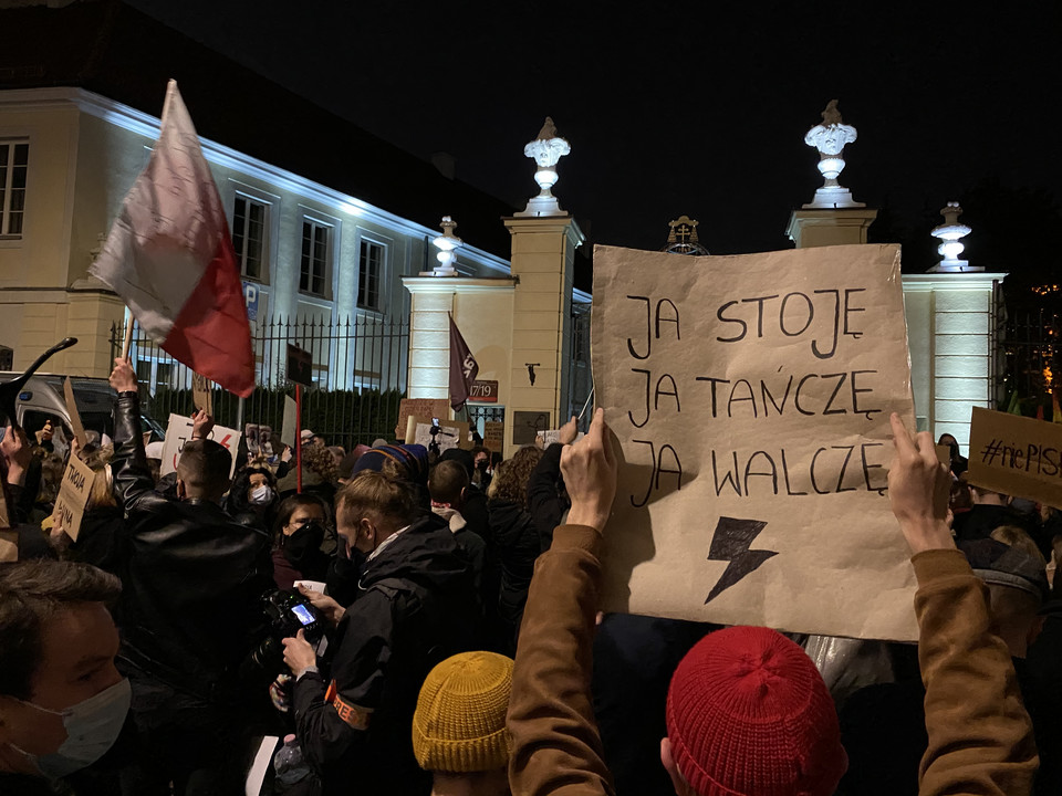 Protesty przeciwko zakazowi aborcji po raz kolejny odbyły się w całej Polsce