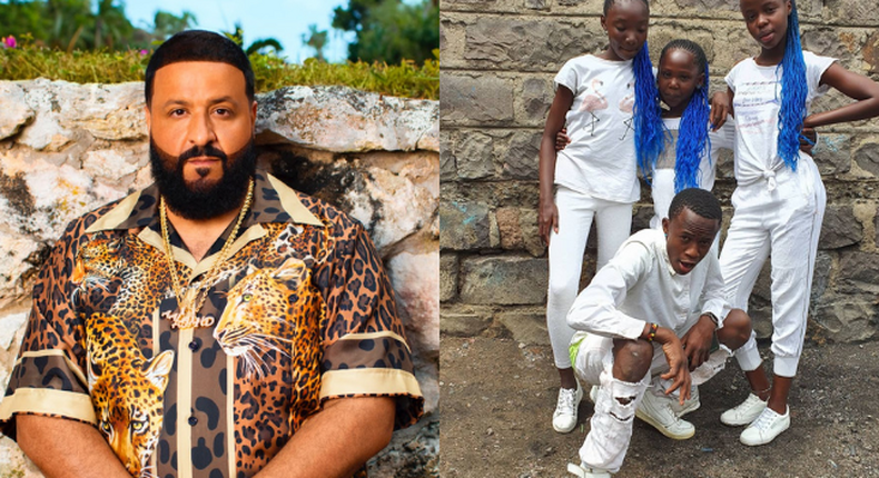 DJ Khaled and Huruma Town Kids