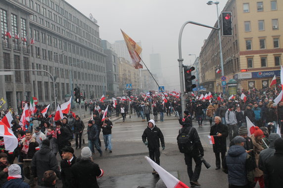 Marsz Niepodległości Warszawa. Piotr Halicki 6