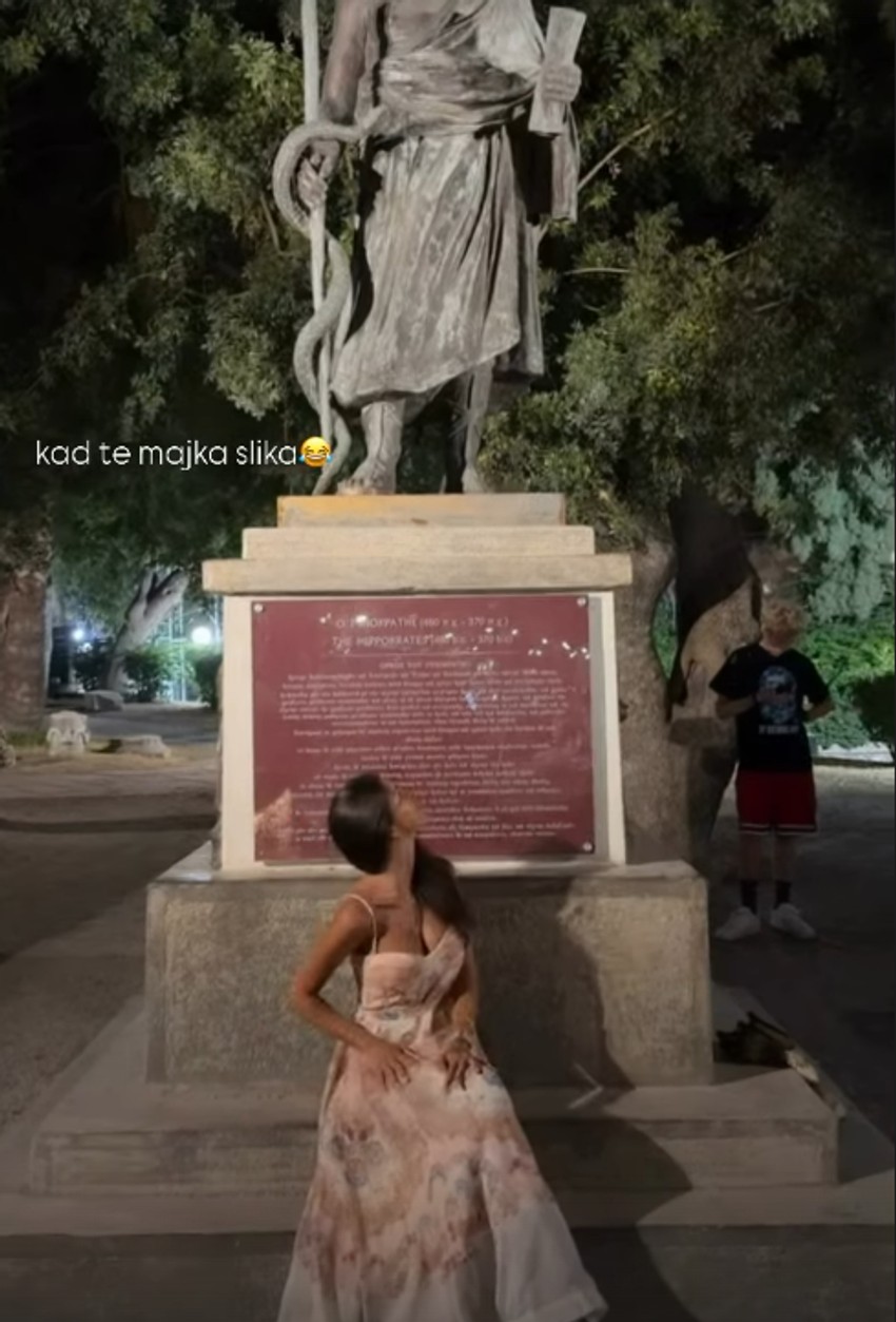 Melina i Đina na Mikonosu