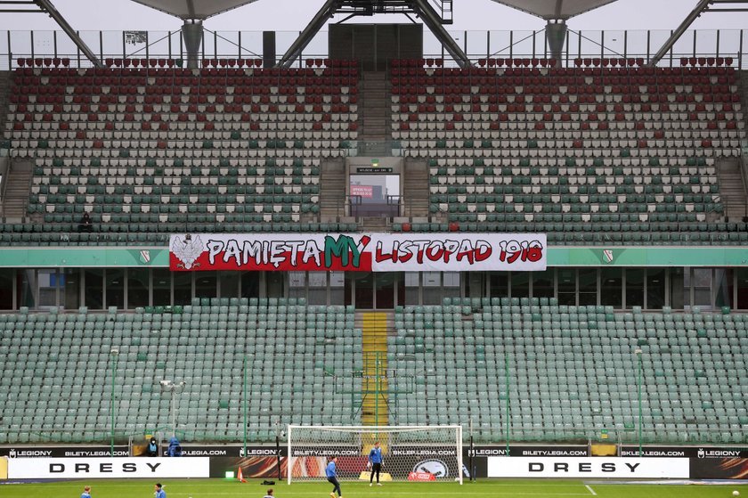 08.11.2020 LEGIA WARSZAWA - LECH POZNAN PKO BANK POLSKI EKSTRAKLASA PILKA NOZNA