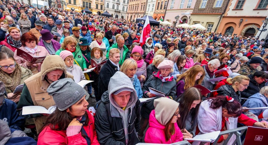 Majowa Jutrzenka to tytuł 87. Krakowskiej Lekcji Śpiewania, która odbędzie się 3 maja o godz. 17.00 na Małym Rynku