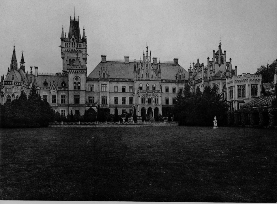 Kopice, pałac Schaffgotschów w latach 1900-1910