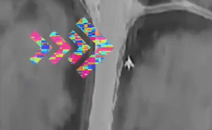 Sylwetka drona, który dopadł HIMARS-a.