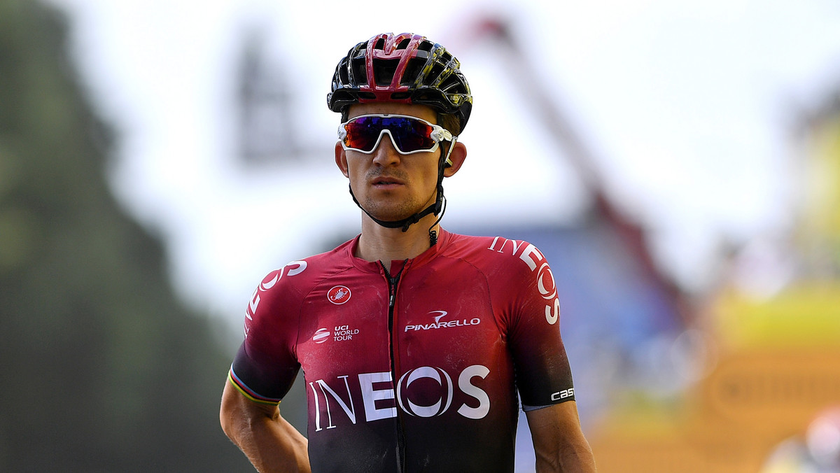 Michał Kwiatkowski pomógł Geraintowi Thomasowi podczas ósmego etapu TdF