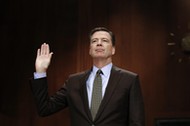 FBI Director James Comey testifies before the Senate Judiciary Committee hearing on 'Oversight of the Federal Bureau of Investigation.'