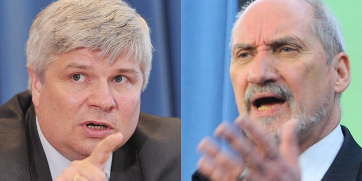 Maciej Lasek i Antoni Macierewicz