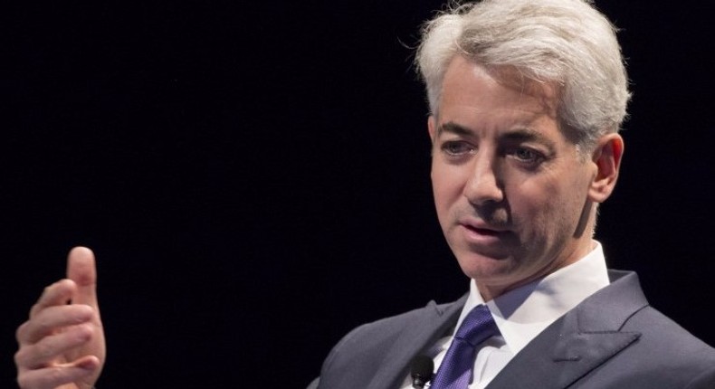 William Ackman speaks during the Sohn Investment Conference in New York