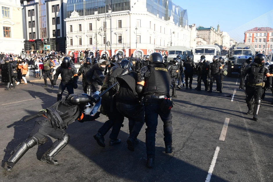 Protesti u Vladivostoku 23. januara 