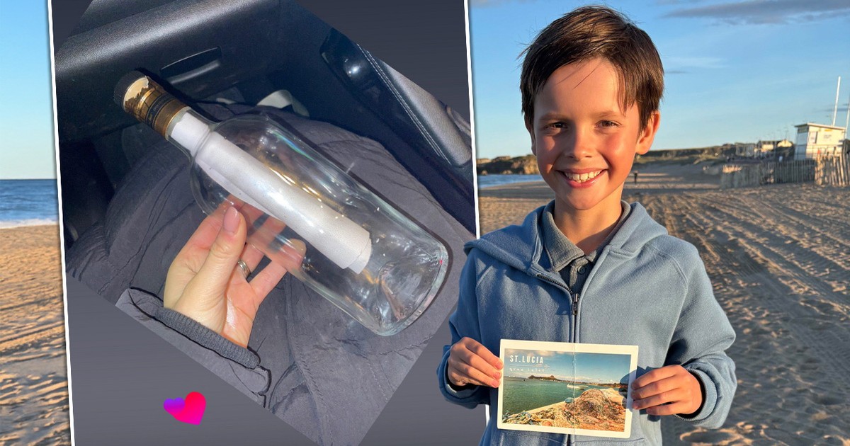 Marzenie małego chłopca spełniło się! Odnaleźli jego list w butelce