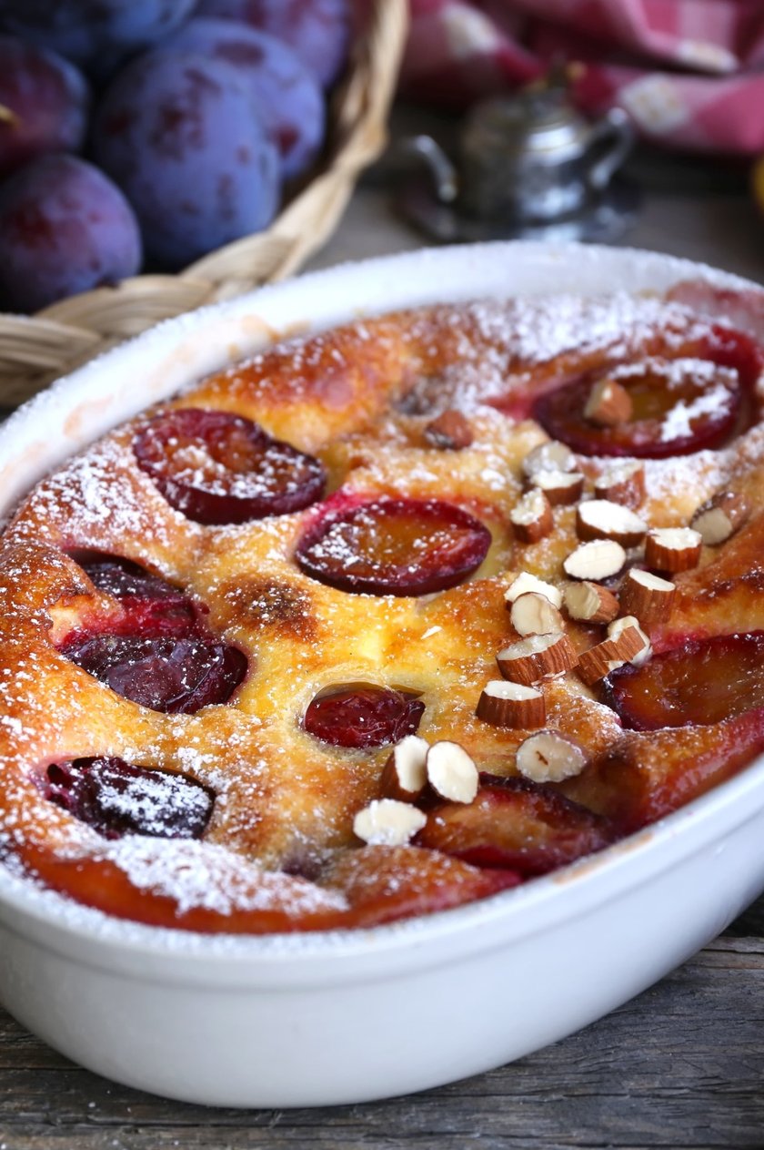 Clafoutis ze śliwkami