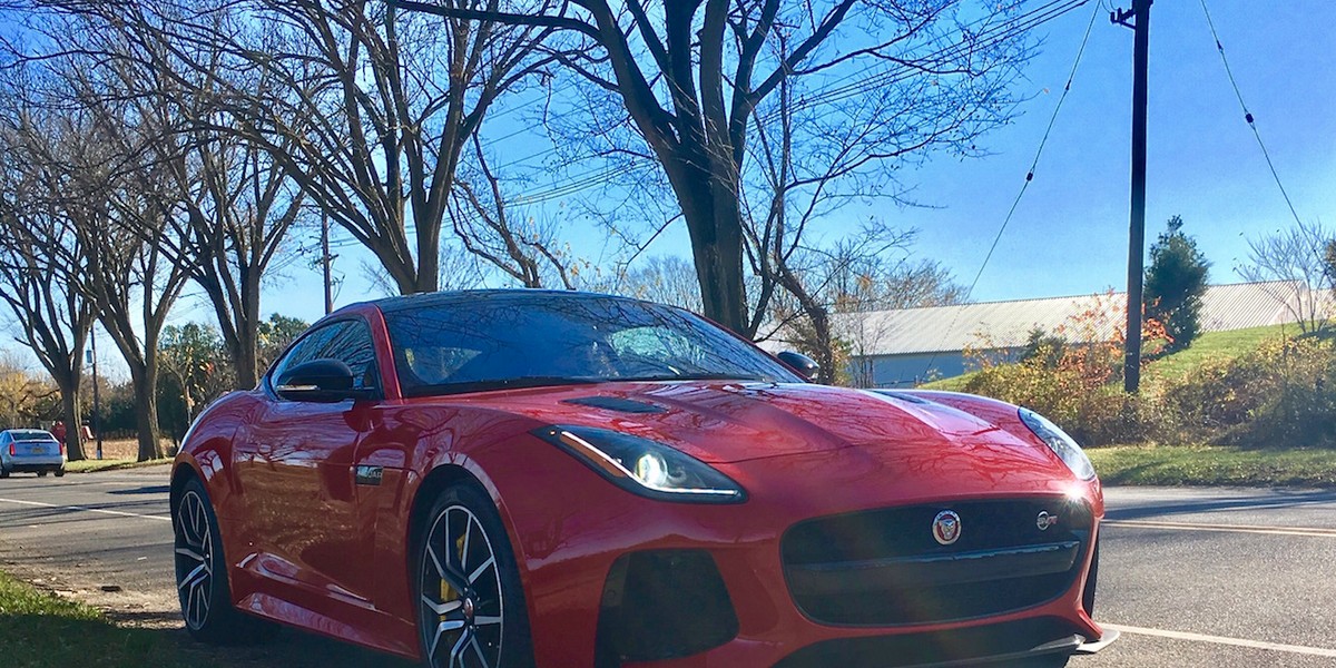 I drove the fastest Jaguar sports car in the world — and it was incredible 