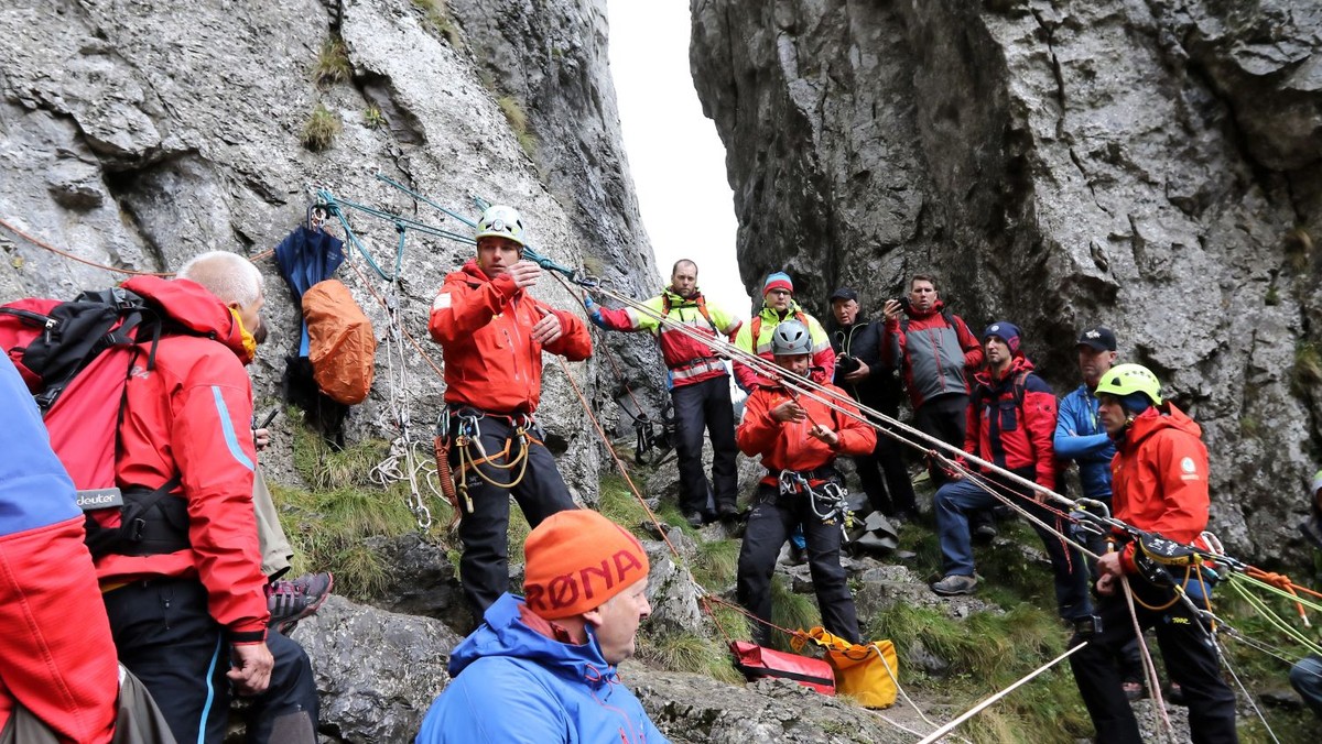 TOPR ćwiczenia Zakopane Dolina Kościeliska 