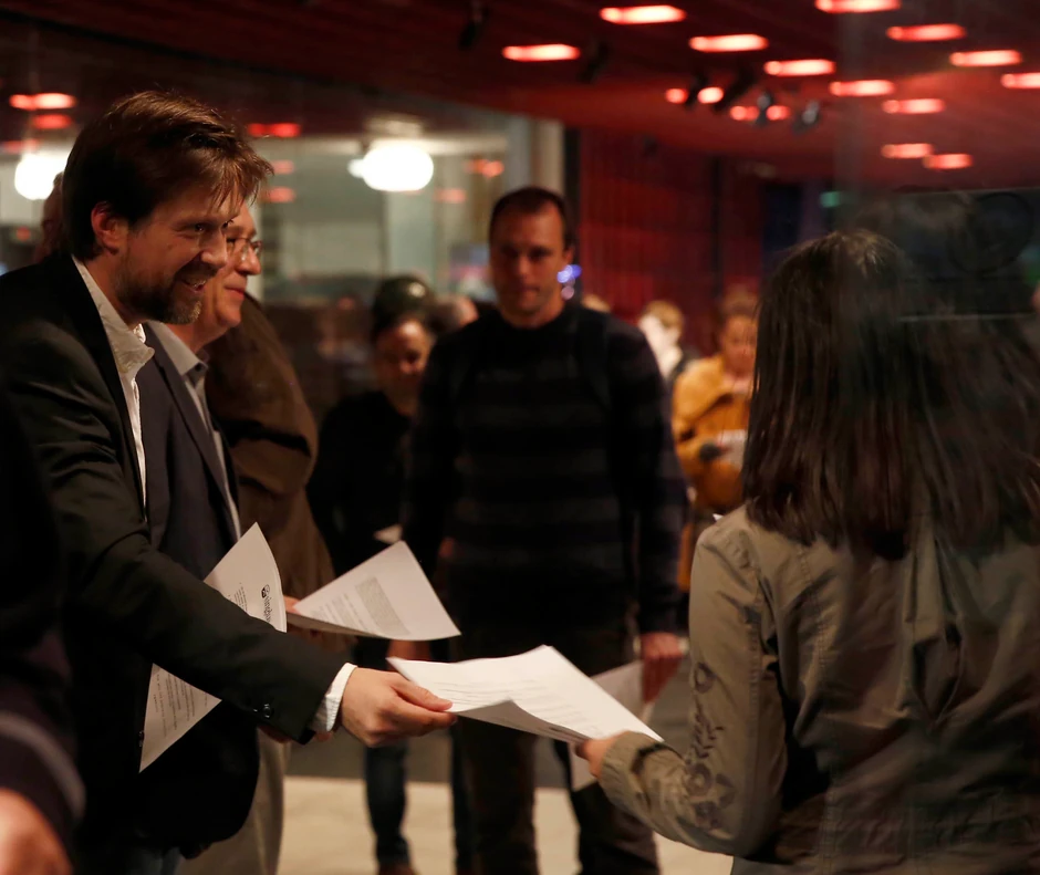 Narodno pozorište, štrajk upozorenja, Hadži Maričić, Hubač, Krivokapić