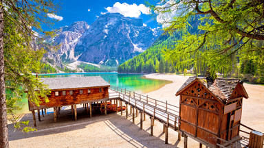 Lago di Braies - jedno z najpiękniejszych jezior we Włoszech