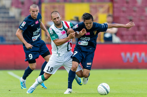 T-Mobile Ekstraklasa: Pogoń prowadziła 2:0, ale nie wygrała. WIDEO