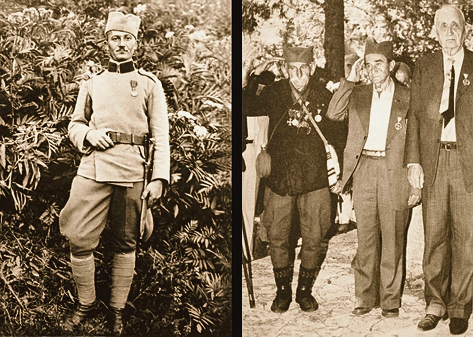 Na odsluženju vojnog roka 1928. godine kao već iskusni vojnik