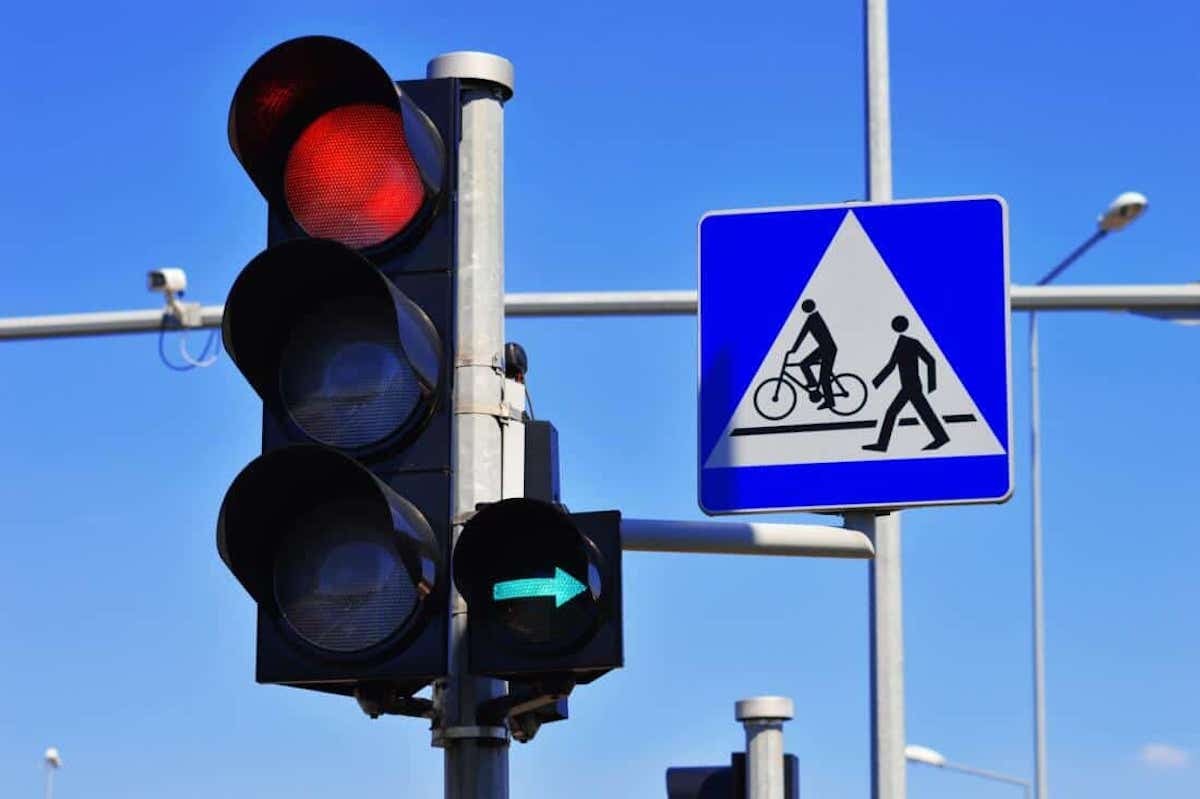 Zielona strzałka