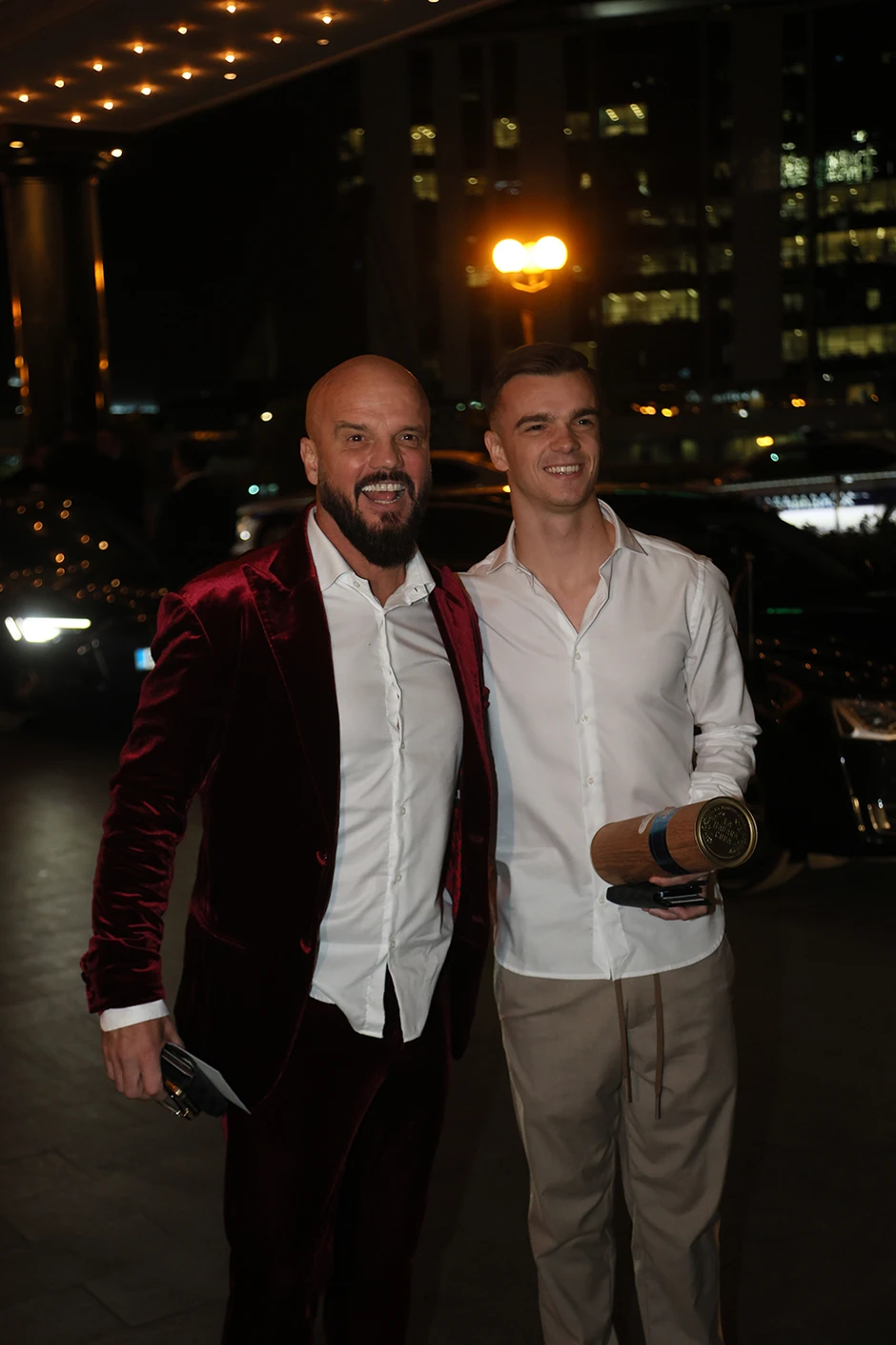 Boban Rajović sa sinom