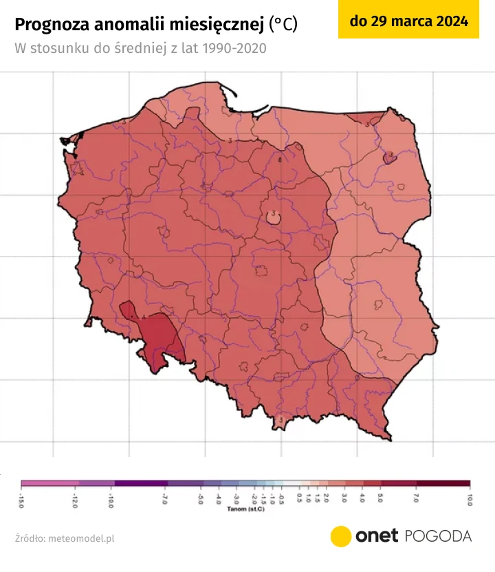 Tegoroczny marzec będzie bardzo ciepły