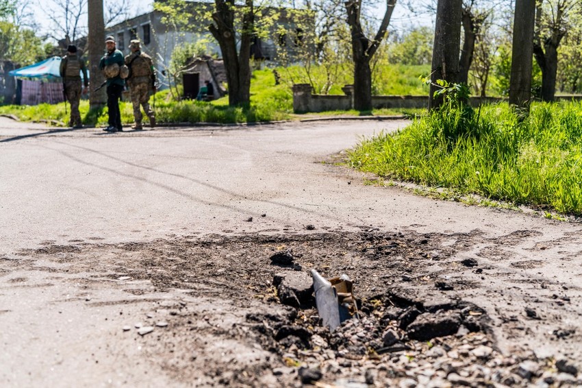 Luč u oblasti Nikolajeva na granici sa oblasti Herson