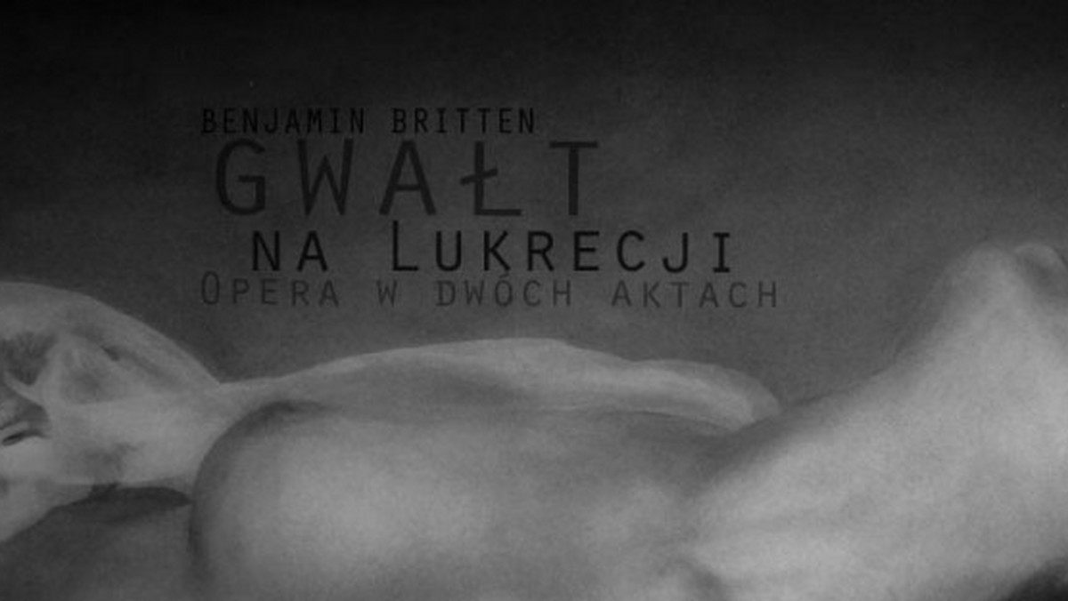 Z okazji 100. rocznicy urodzin Benjamina Brittena, jednego z najważniejszych angielskich kompozytorów, w Warszawie zostanie po raz pierwszy pokazana opera "Gwałt na Lukrecji". Premiera spetaklu w wykonaniu młodych artystów odbędzie się 7 lutego w Starej Drukarni M65.