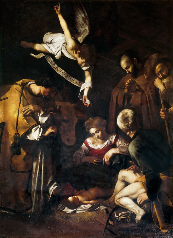 Caravaggio, "Boże Narodzenie"