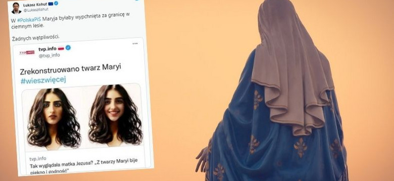 Internet komentuje rekonstrukcję twarzy Maryi. "Prawdziwi Polacy przez granicę by jej nie przepuścili"
