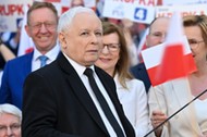 Prezes PiS Jarosław Kaczyński