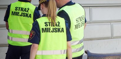 Na widok strażniczek miejskich połknęła skręta. Po chwili z jej torebki wysypało się...