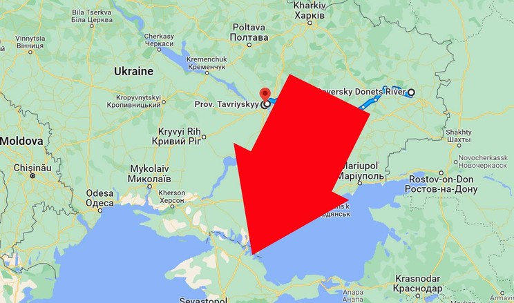 Az ukrán hadvezetés úgy véli, Szétvágná Ukrajnát az orosz hadsereg, hogy szárazföldi korridort alakítsanak ki a Krím felé.
