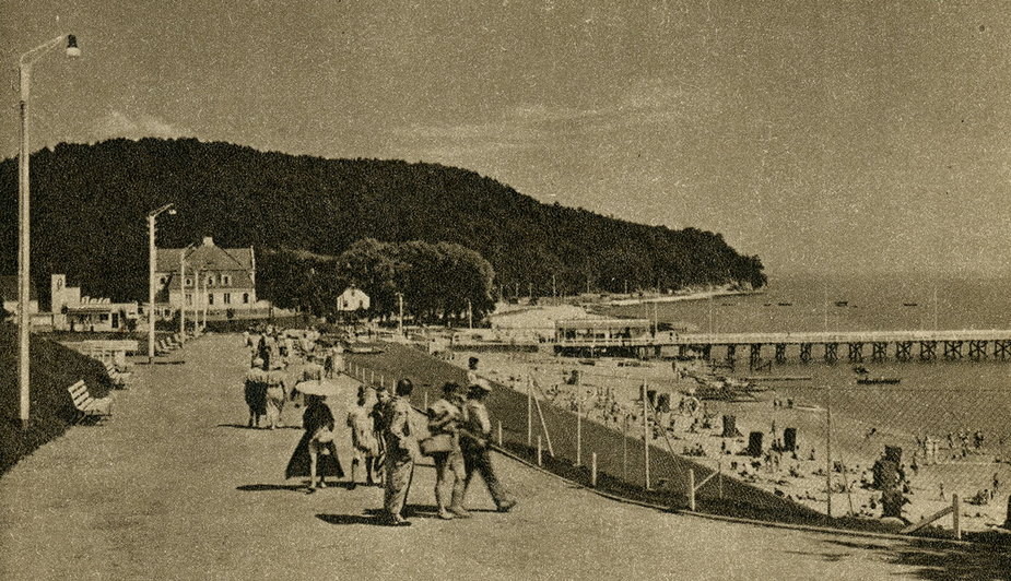 Orłowo – Plaża w 1936 r.