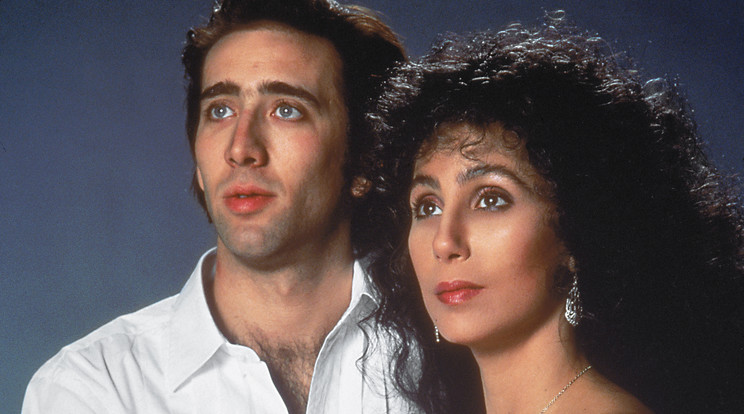Nicolas Cage és Cher a Holdkórosokban / Fotó: Ringier-archív