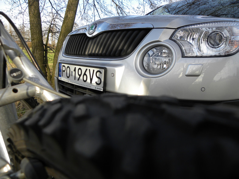 Skoda Yeti i rower