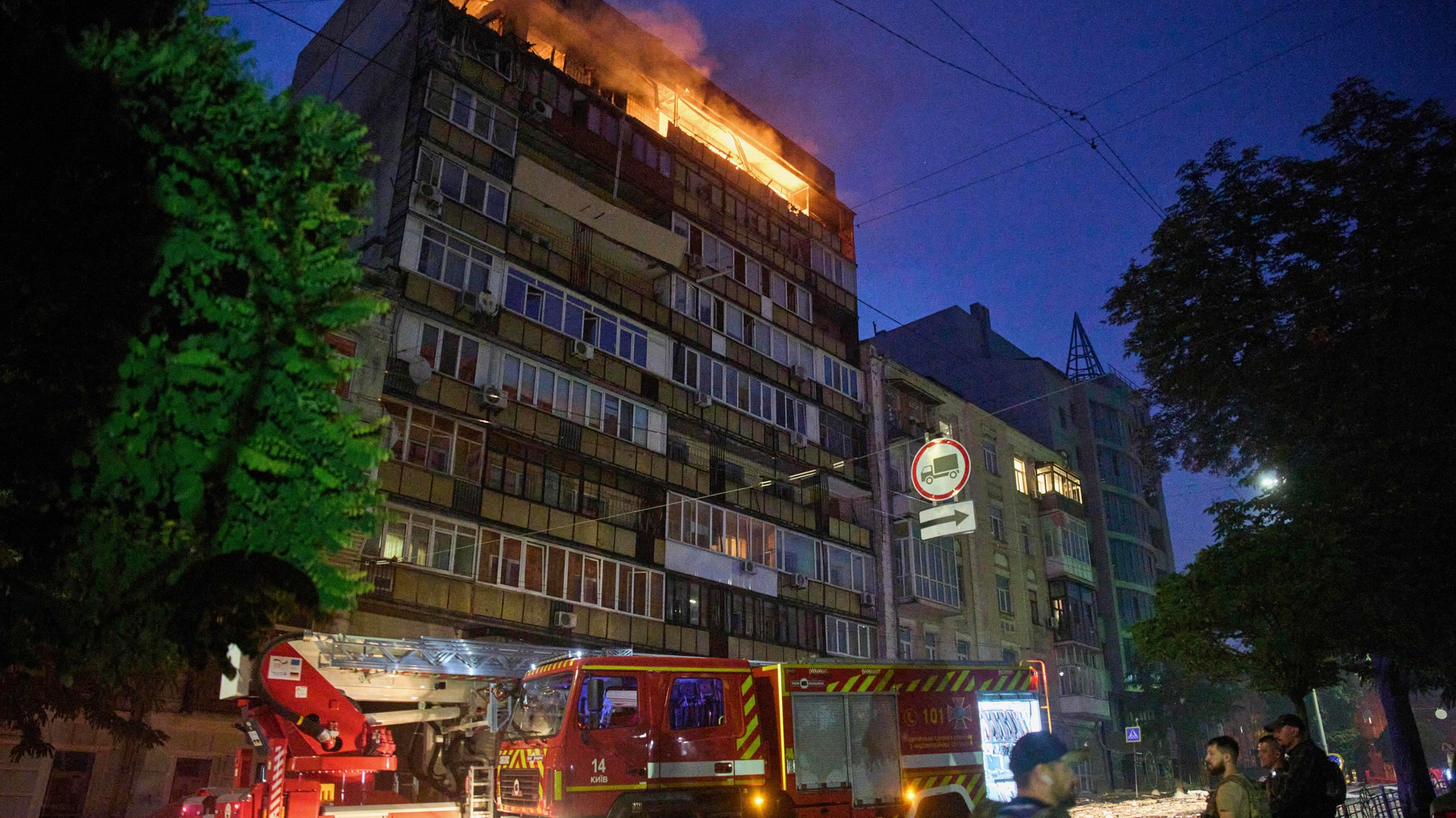Rusko zaútočilo svojimi bezpilotnými lietadlami a raketami na ukrajinské hlavné mesto Kyjev.