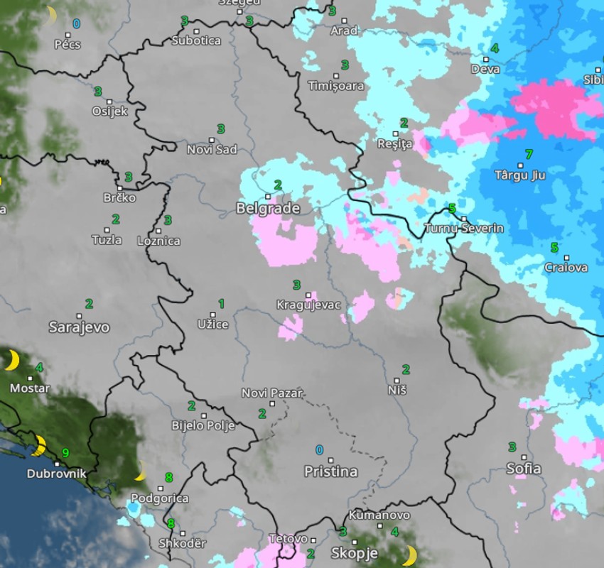 Sneg u 22 sata sutra