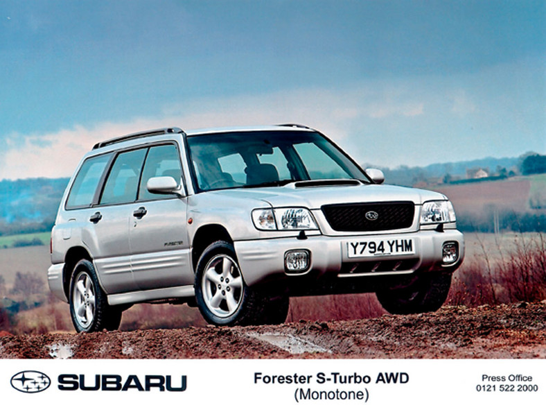 Rok 1997 pierwsza generacja Subaru Forestera