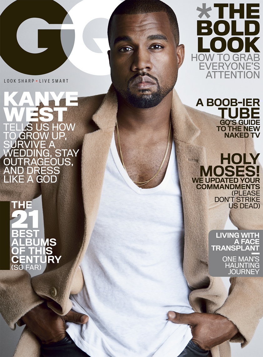 Kanye West na okładce "GQ"