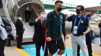 Leonardo Spinazzola będzie wspierać Włochów na trybunach Wembley