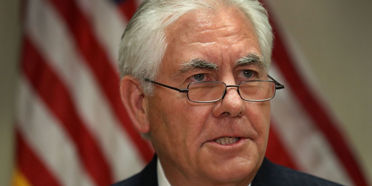 Rex Tillerson to polityk odpowiedzialny za politykę zagraniczną USA