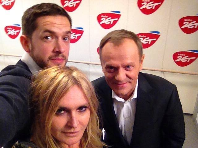 Monika Olejnik, Donald Tusk