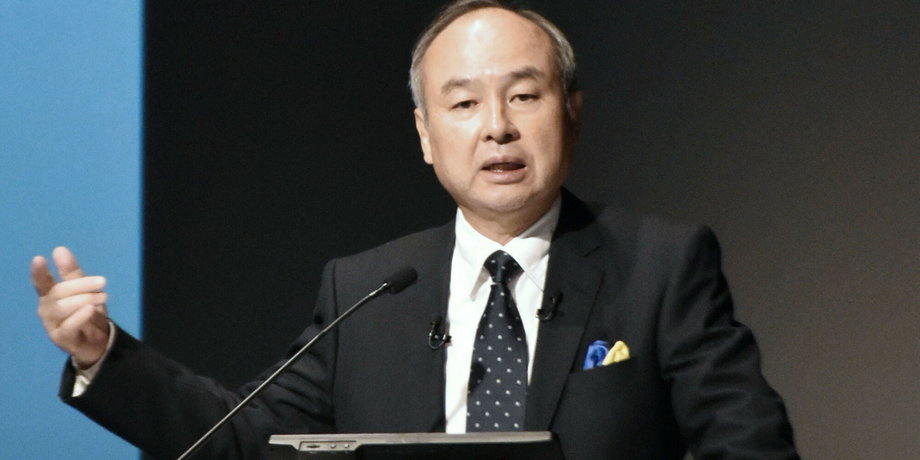 Masayoshi Son, założyciel SoftBanku. 