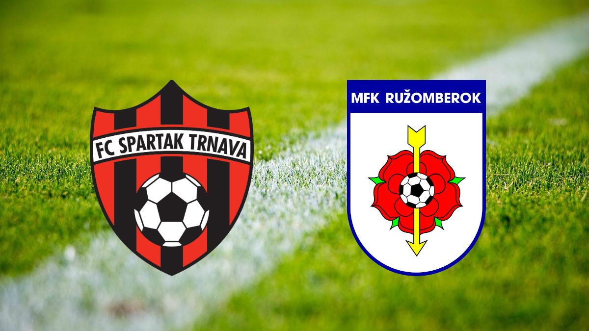 LIVE : FC Spartak Trnava - MFK Ružomberok / Fortuna liga | Šport.sk