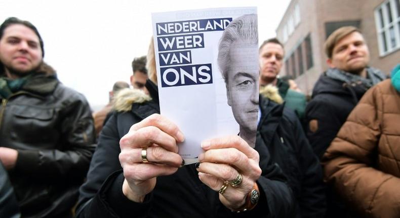 Dutch far-right politician Geert Wilders launched his election campaign with a stinging attack on the country's Moroccan population