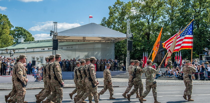 Wypadek amerykańskich żołnierzy w Polsce. "Pojazd wypadł z drogi"