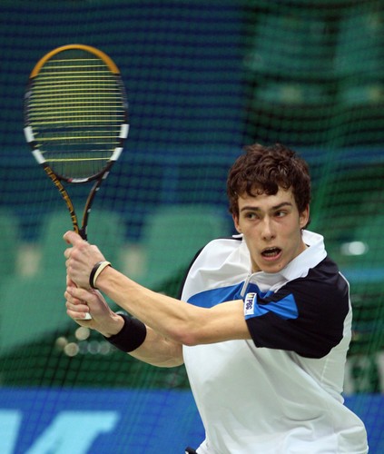 Janowicz podczas turnieju w 2009 roku