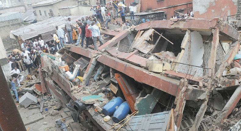 UPDATE: 22 rescued, 2 dead in Gwarinpa building collapse/Illustration. 