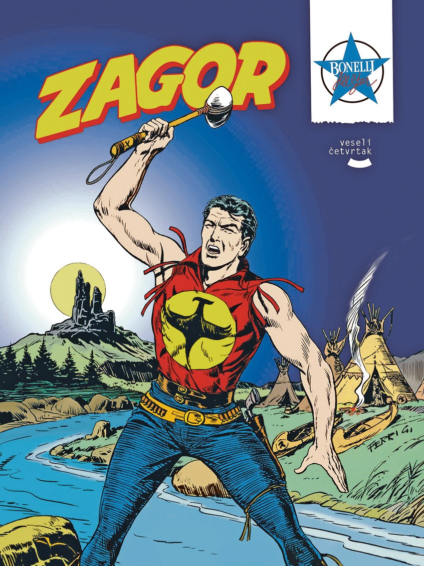 Bonelli All Star - Zagor; Grupa autora; Format: 200 x 270 mm; Broj strana: 483; Povez: Tvrdi; Kolor