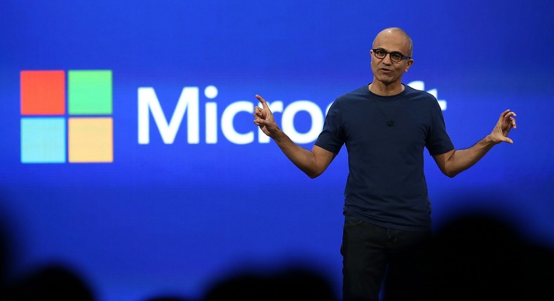 Microsoft CEO Satya Nadella.